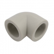 Отвод 90° FV-Plast - 16 (для полипропиленовых труб под пайку, цвет серый)