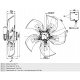 Вентилятор Ebmpapst A8D800-AJ01-01 осевой