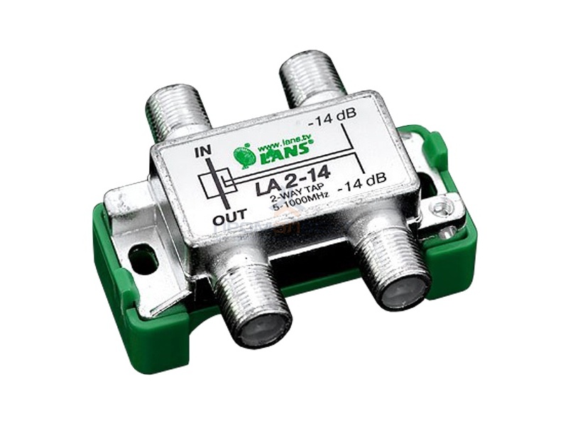 Ответвитель 2 отвода 14.0 дБ