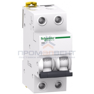 Автоматический выключатель Schneider Electric Acti 9 iK60 2П 40A 6кА C (автомат)