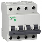 Автоматический выключатель Schneider Electric EASY 9 4П 25А С 4,5кА 400В (автомат)