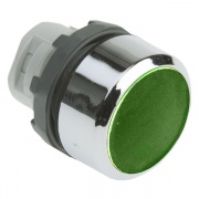 Кнопка ABB MP1-21G зеленая (только корпус) с подсветкой без фиксации